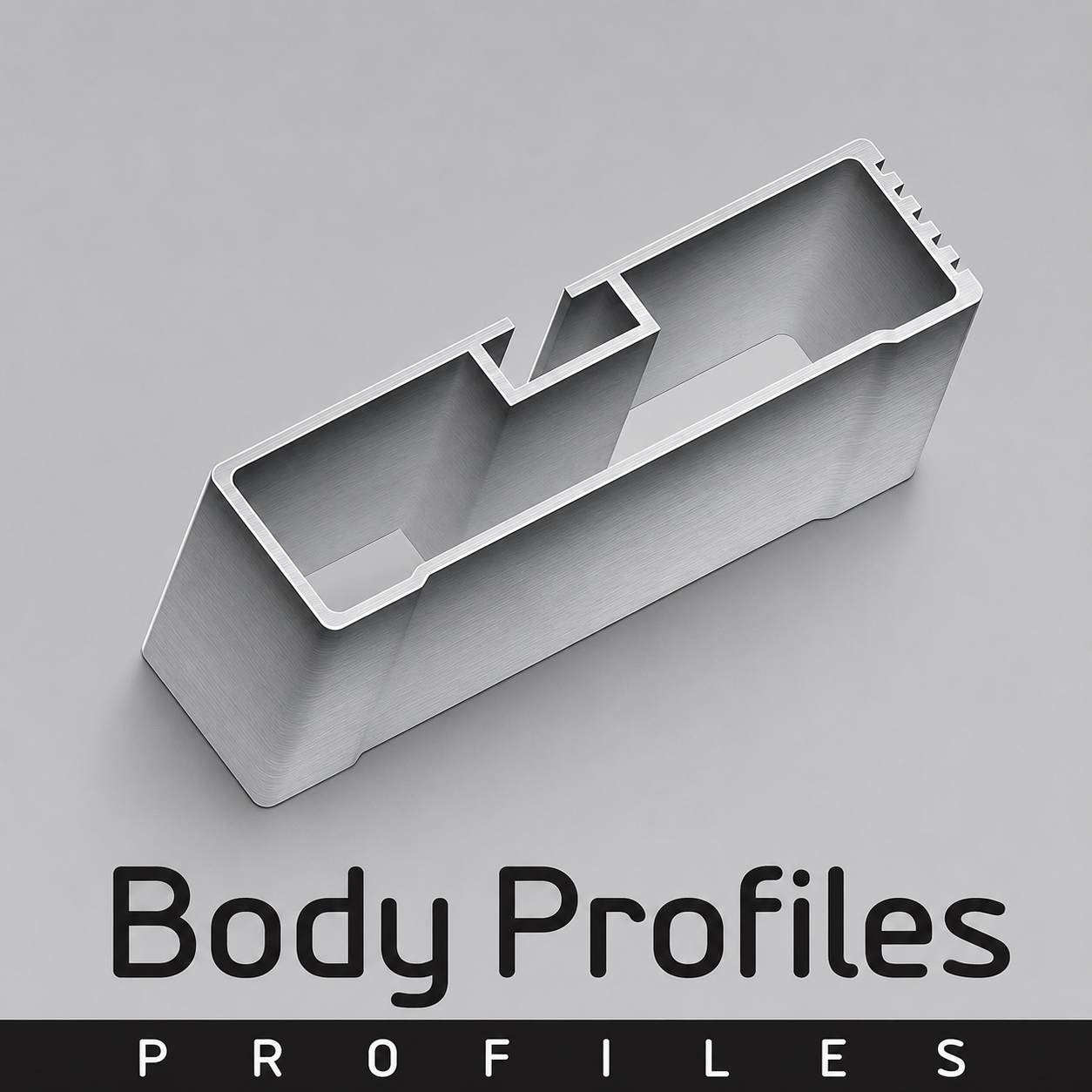 Vehicle body aluminium profile for commercial transport applications