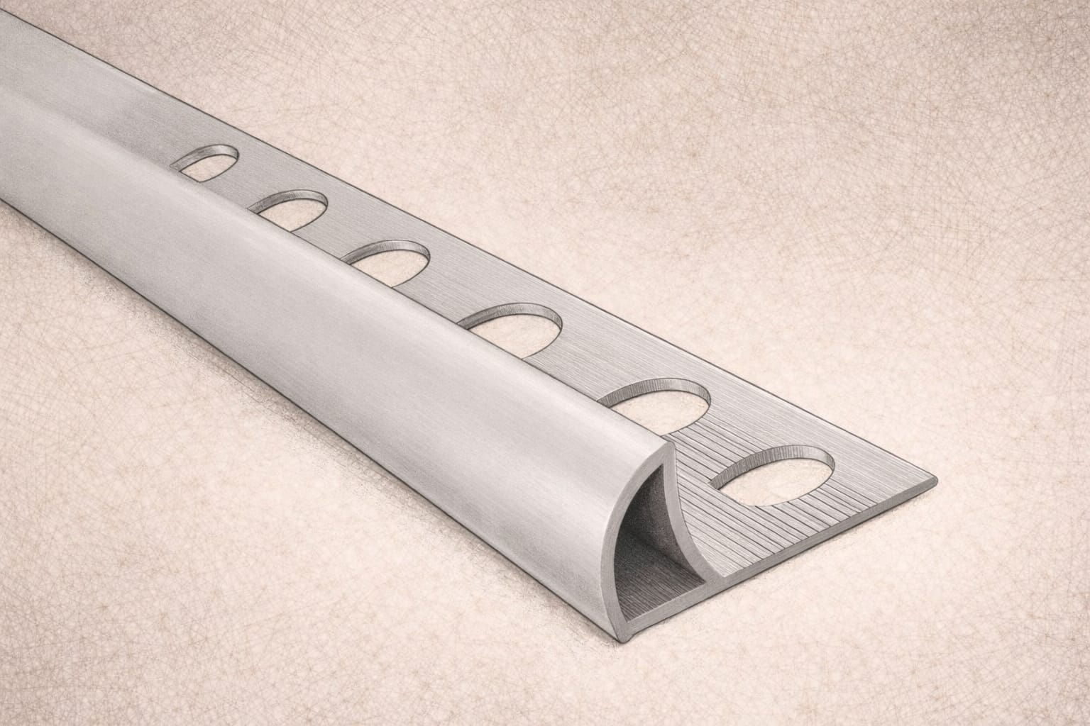 PVC profiles — decorative and edge trim