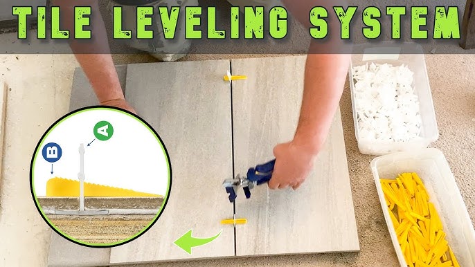 Tile leveling system product visual for distributors
