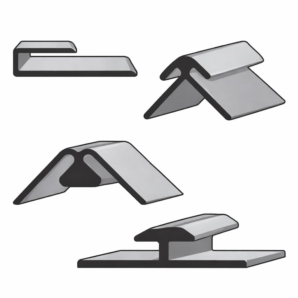 Wallboard profiles — drywall and plasterboard aluminium edge trim