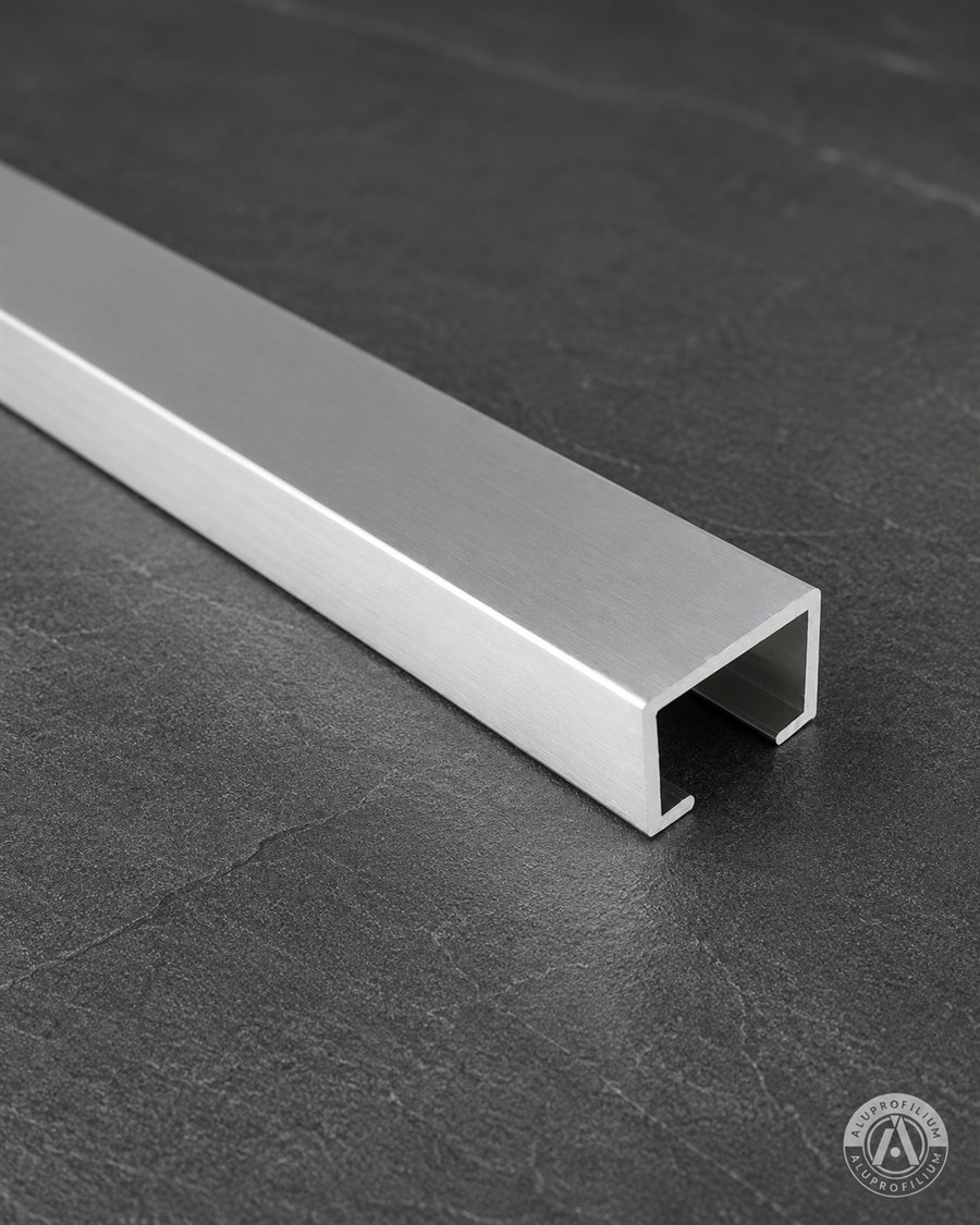 Listello aluminum profile for ceramic tile and interior surface design