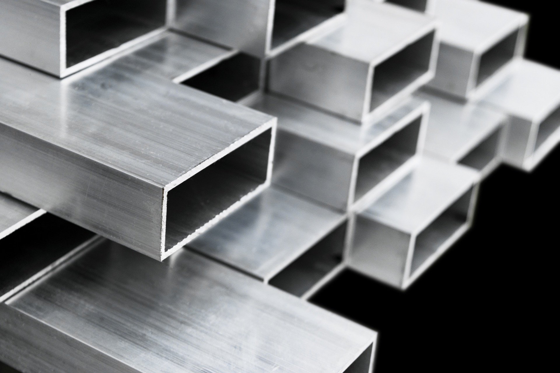 Standard aluminium profiles — wholesale T-slot, U-channel, angle extrusions from Turkey